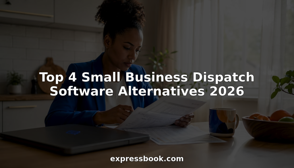 Small business owner reviewing dispatch schedules