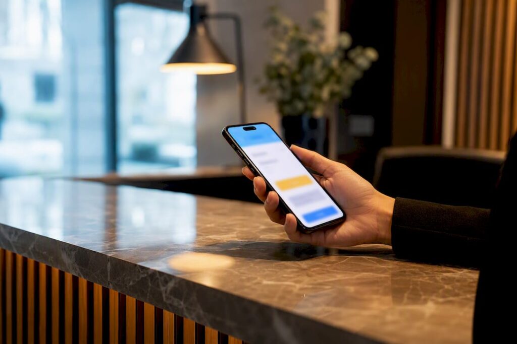 Service business payment link checkout