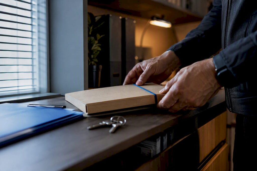 Service business evidence packet under review